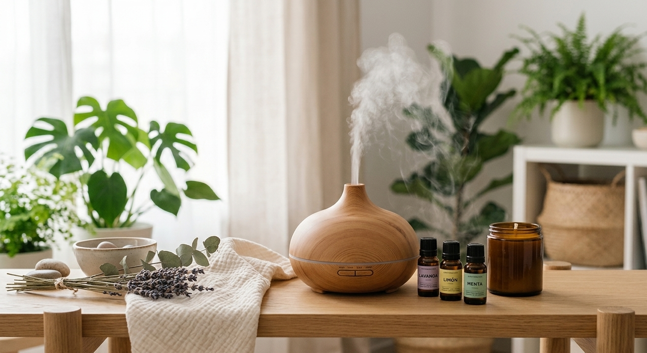 Elemento gráfico del logotipo decorativo de Homezenia.