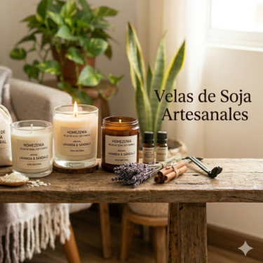 Elemento gráfico del logotipo decorativo de Homezenia.