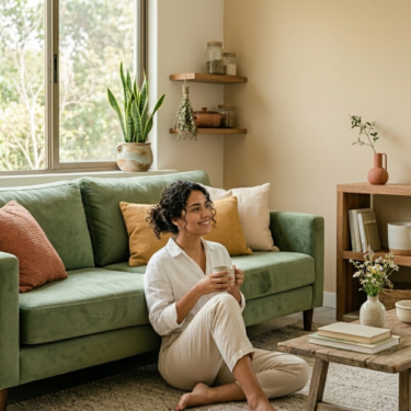 Uso de la cromoterapia y psicología del color en la decoración del hogar.
